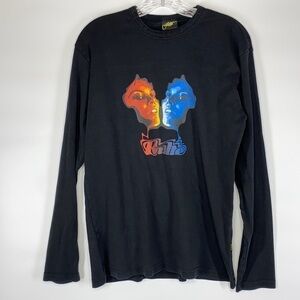 Kulte Black Long Sleeve Crew Neck Shirt